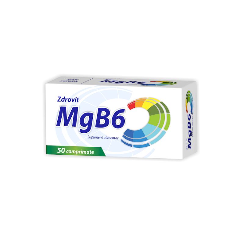 Zdrovit Magneziu + Vitamina B6 | 50 comprimate