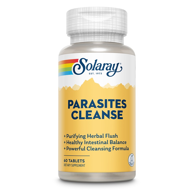 Parasites Cleanse Solaray, Secom | 60 tablete