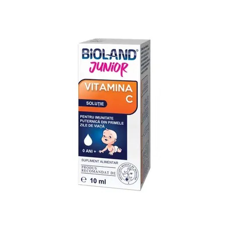 Bioland Junior Vitamina C solutie, Biofarm | 10 ml