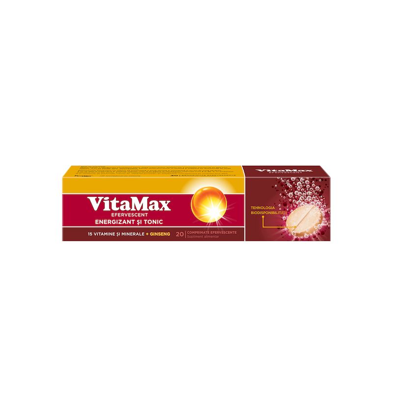 Vitamax Efervescent | 20 comprimate