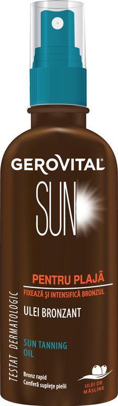 GEROVITAL SUN ULEI BRONZANT PLAJA 150 ML 46010 46410
