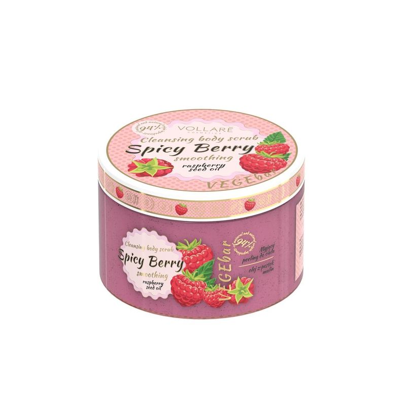 Body Scrub Cleansing Spicy Berry Vegebar, Verona Infinity | 200ml