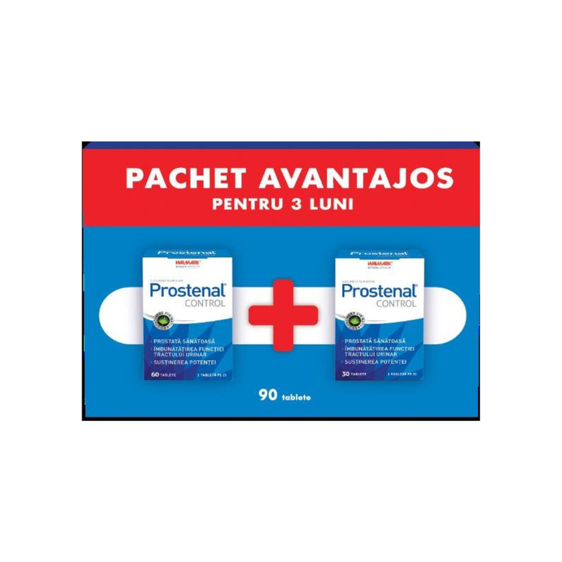 Pachet Prostenal Control, V | 60 + 30 tablete, Walmark