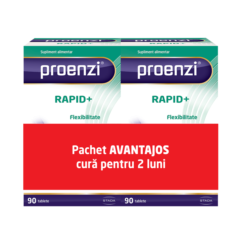 Pachet Proenzi Artrostop Rapid+, Walmark  | 90 + 90 tablete