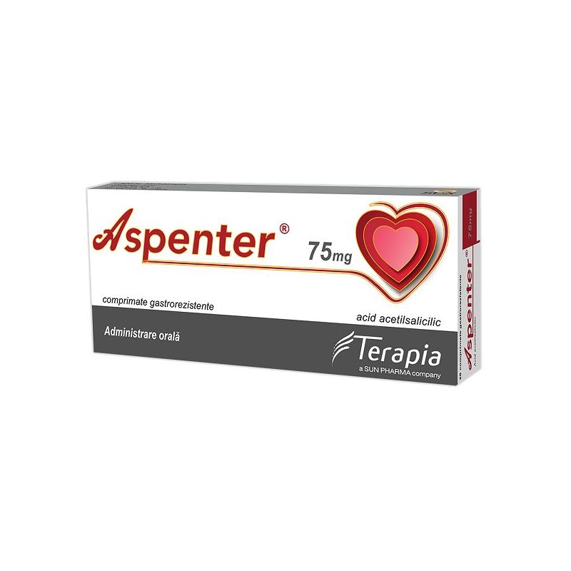Aspenter 75 mg | 28 comprimate