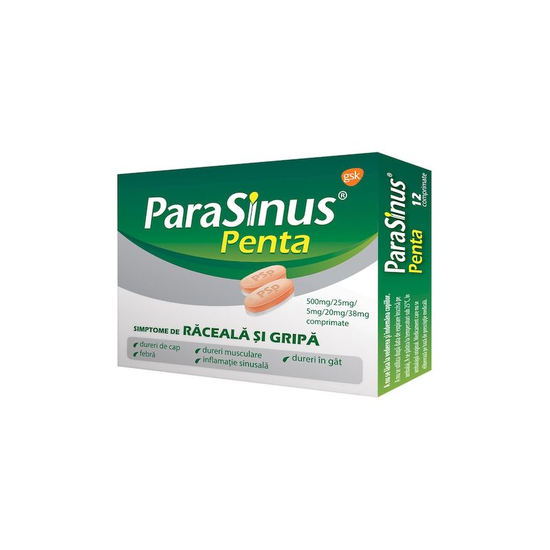 Parasinus Penta | 12 comprimate