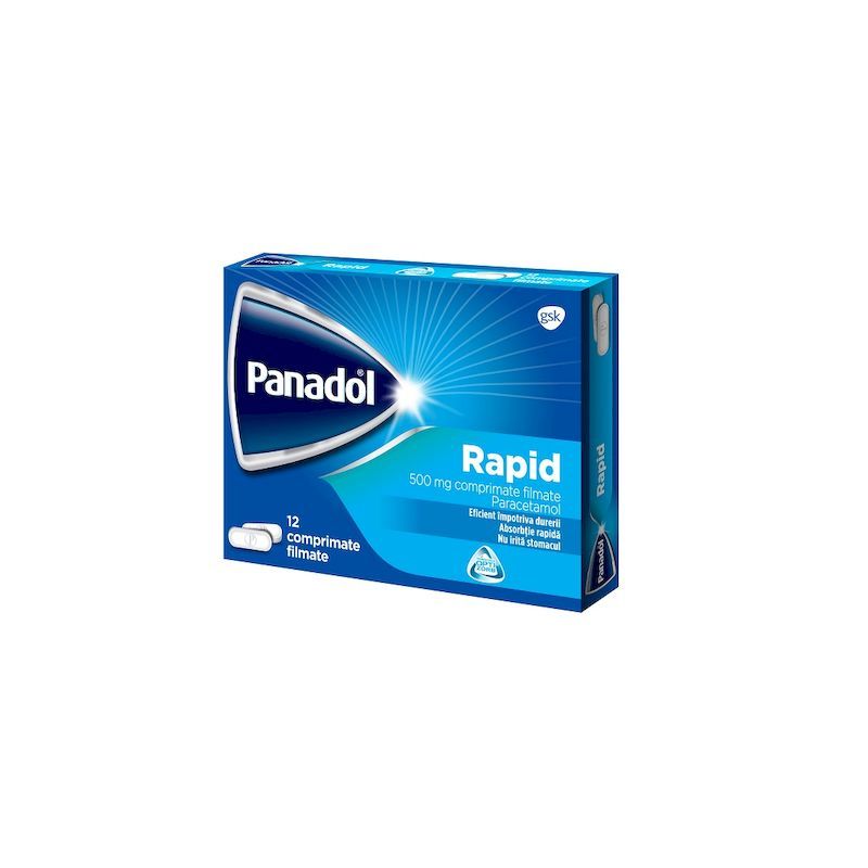Panadol Rapid | 12 comprimate