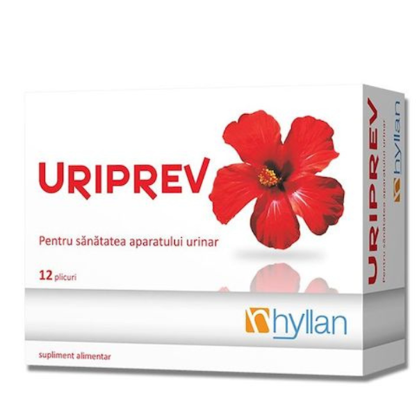 Uriprev | 12 plicuri - Medimfarm - Farmacie Online