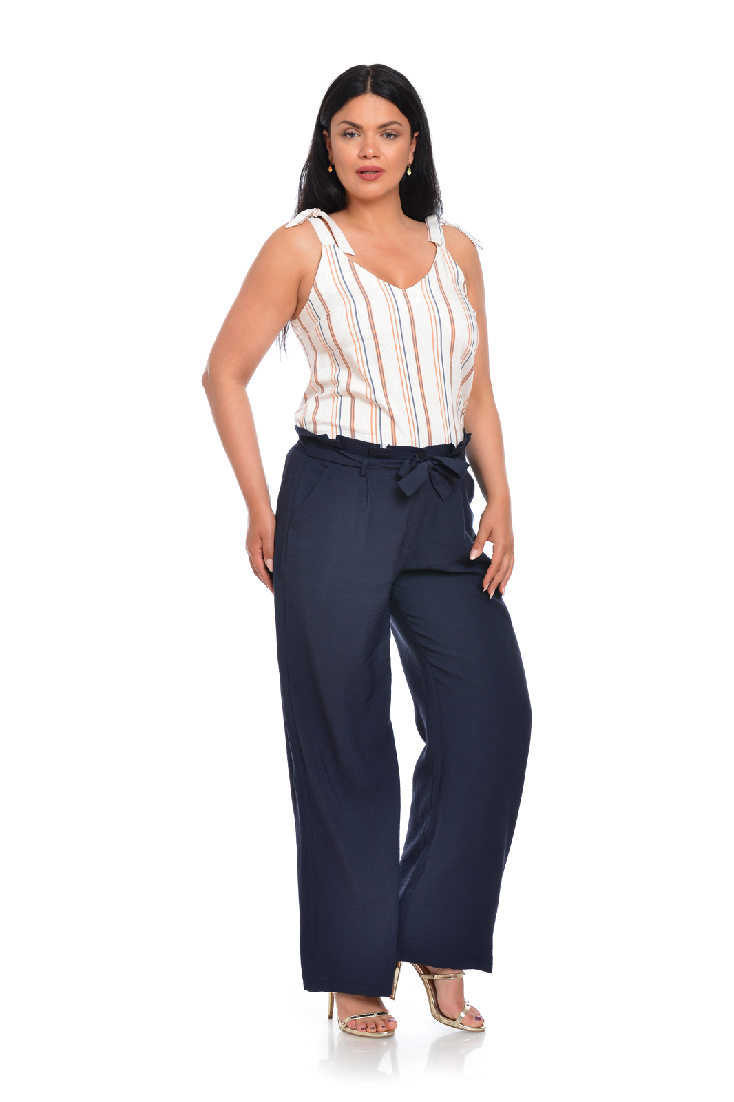 Salvari cordon talie DV22SV01 bleumarin, Dress to Impress | marimea 48 ...